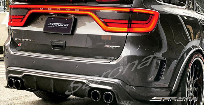 Custom Dodge Durango  SUV/SAV/Crossover Rear Bumper (2011 - 2025) - $890.00 (Part #DG-018-RB)